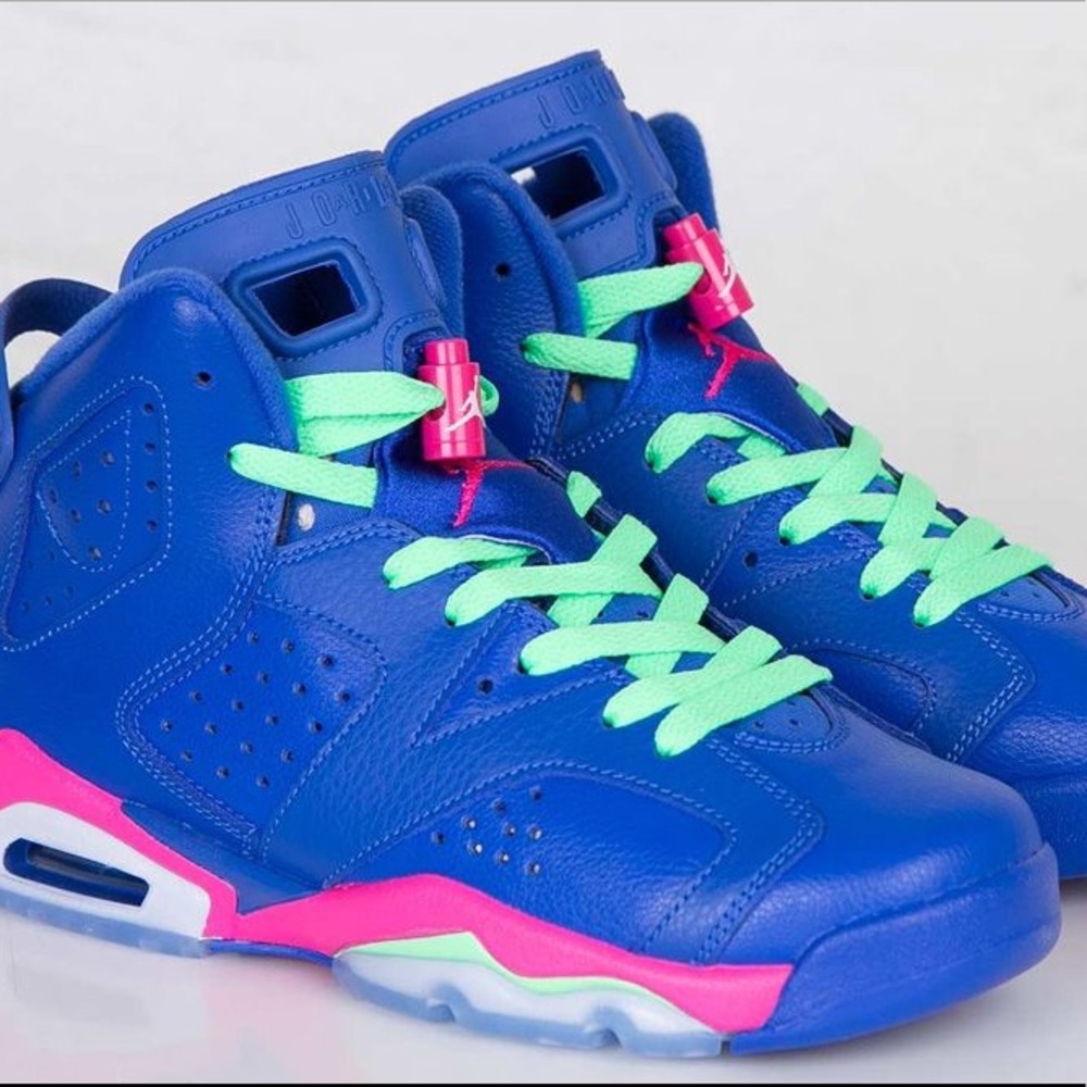 Air Jordan 6 Retro GS “Game Royal & Vivid Pink”